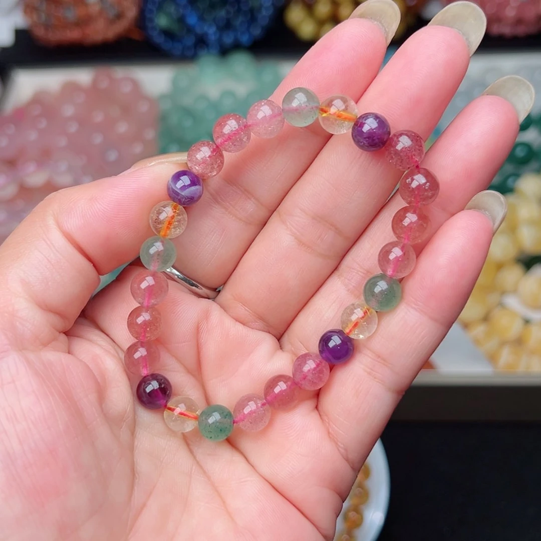 【闪购商品】水晶手链未镶嵌草莓