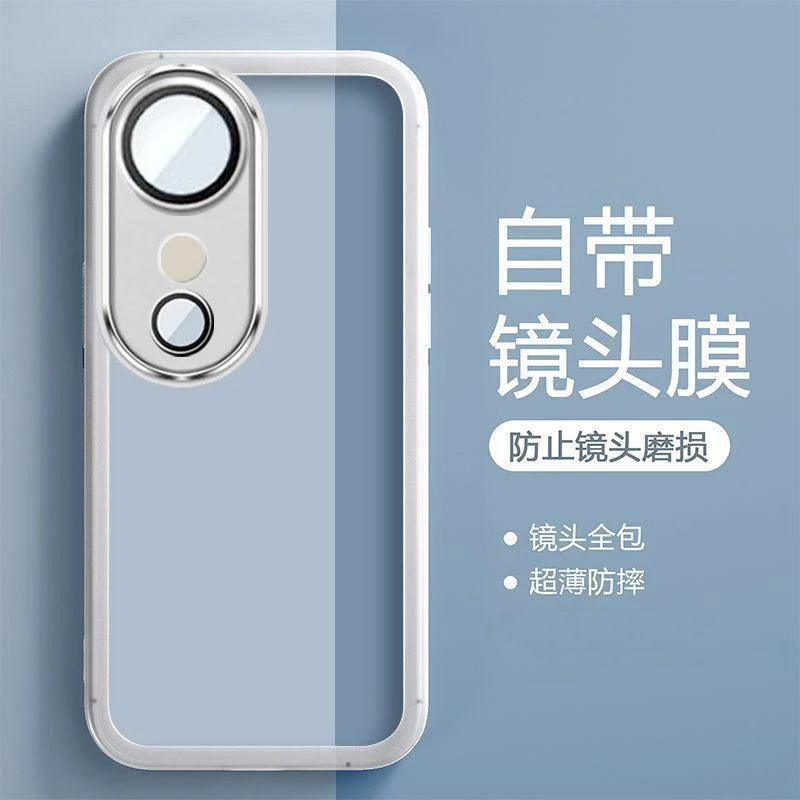 适用VIVOS20手机壳新款自带镜头膜透明vivos19pro软壳全包防摔薄