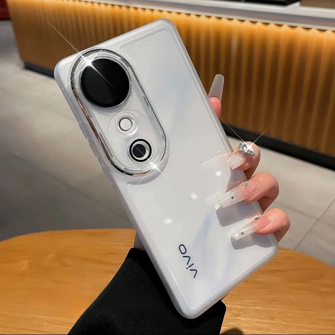 VivoS19手机壳自带镜头膜硅胶软壳s19pro保护套透明全包防摔简约