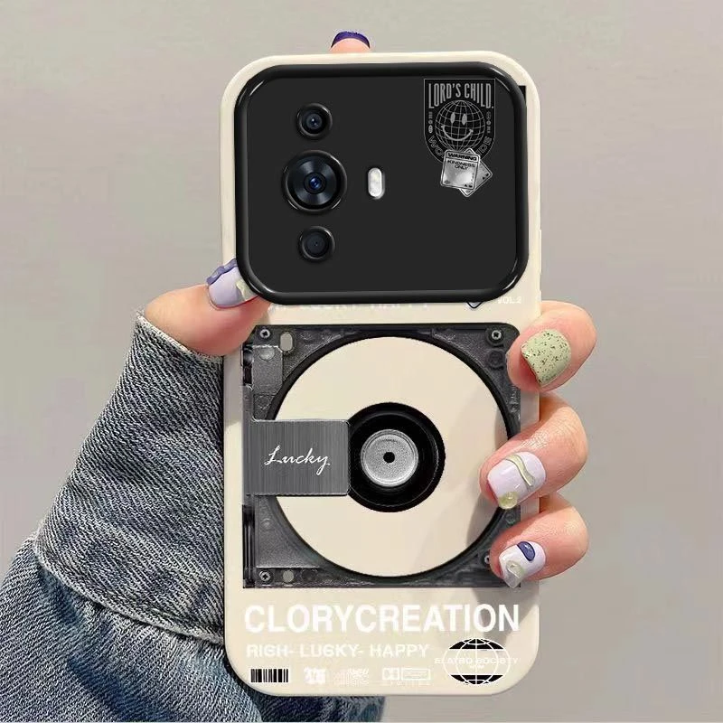 CD唱片华为nova11手机壳全包nova11ultra保护套软胶nova11Pro硅胶