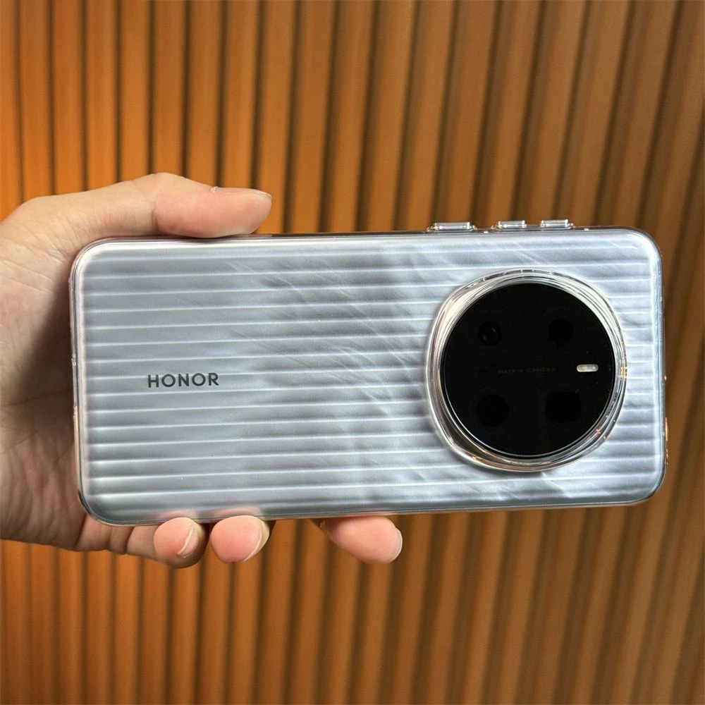 瓦楞磁吸适用荣耀magic7Pro手机壳光栅冰雾磨砂honor魔术7硬壳透