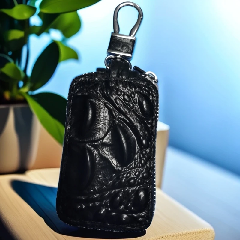 时尚实用个性真皮钥匙包01