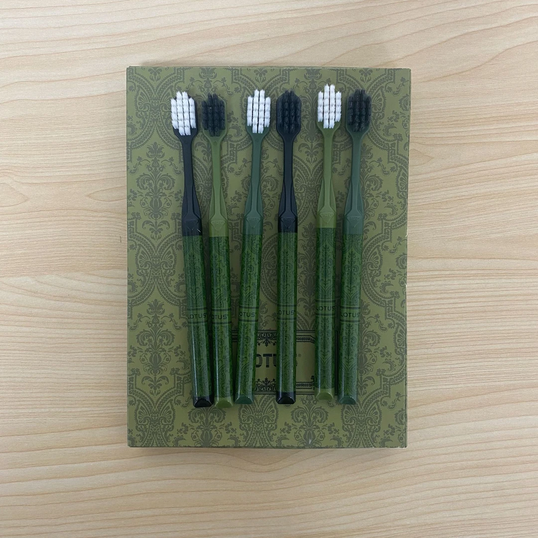 【全疆包邮】森绿软毛牙刷家用替换套装
