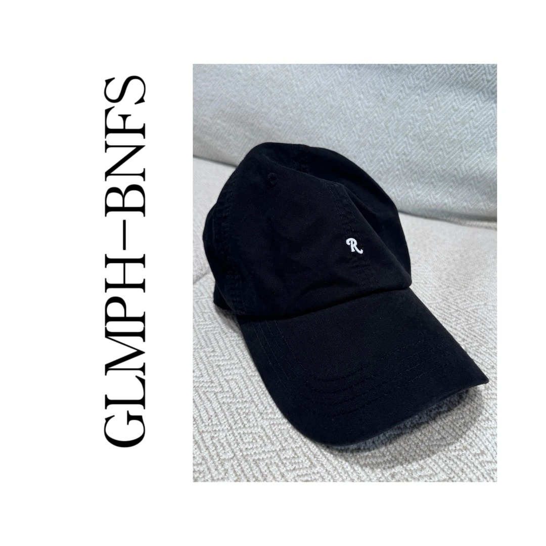 GLMPH-BNFS【小R帽子】字母刺绣帽子休闲百搭鸭舌帽-431