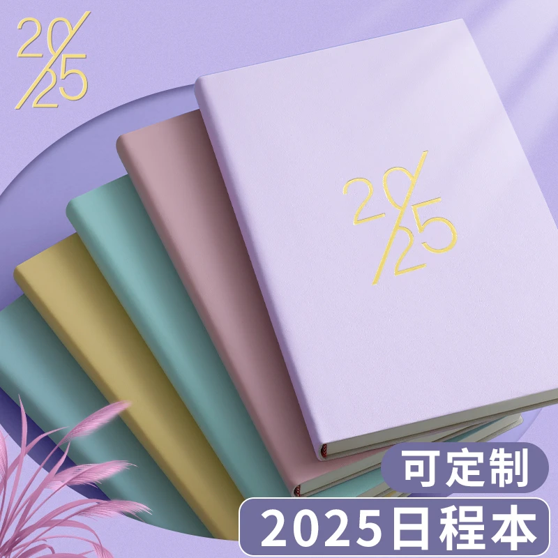 2025年日程本计划本自律打卡日记本时间管理清新文艺ins笔记本子