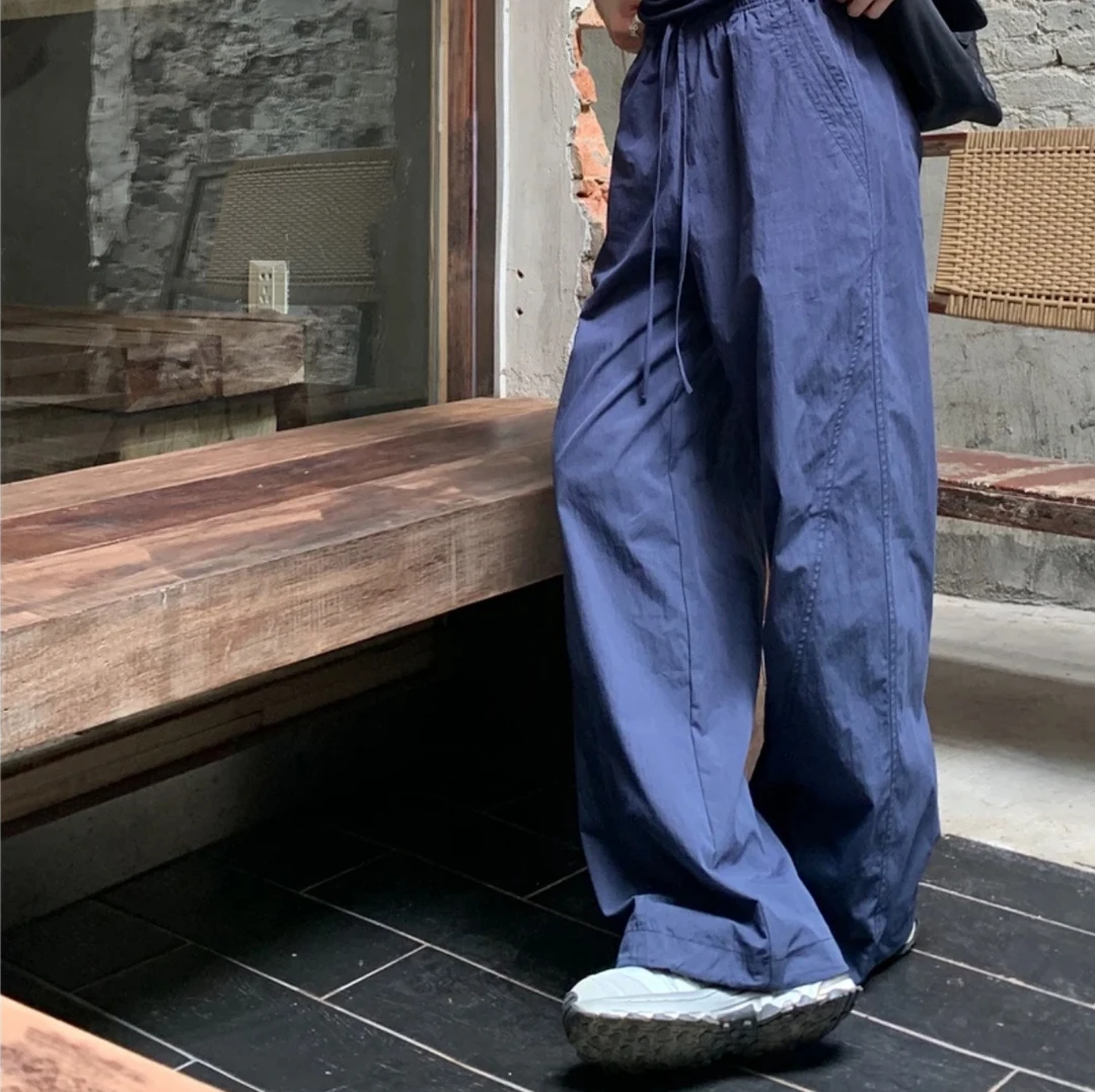 2024超级好看修身显瘦背心工装休闲瘦版阔腿裤