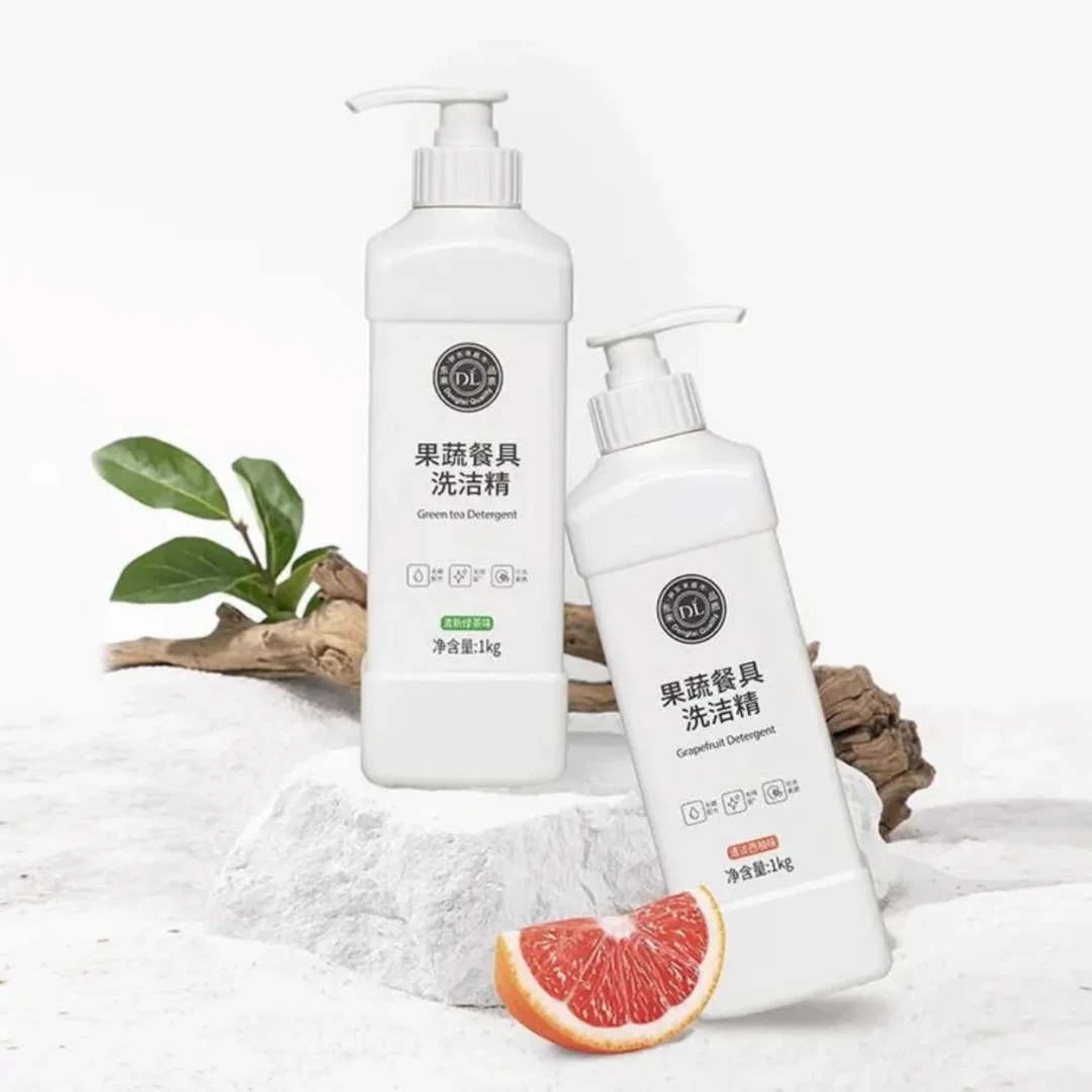 胖东来代购果蔬餐具净现货胖东来洗洁精绿茶香氛西柚香氛柠檬香氛