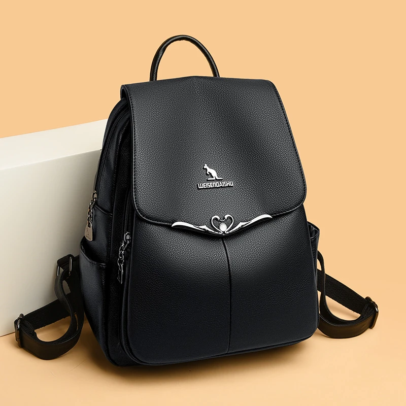 2024时尚多功能小众百搭网红休闲简约大容量双肩旅行背包026TT