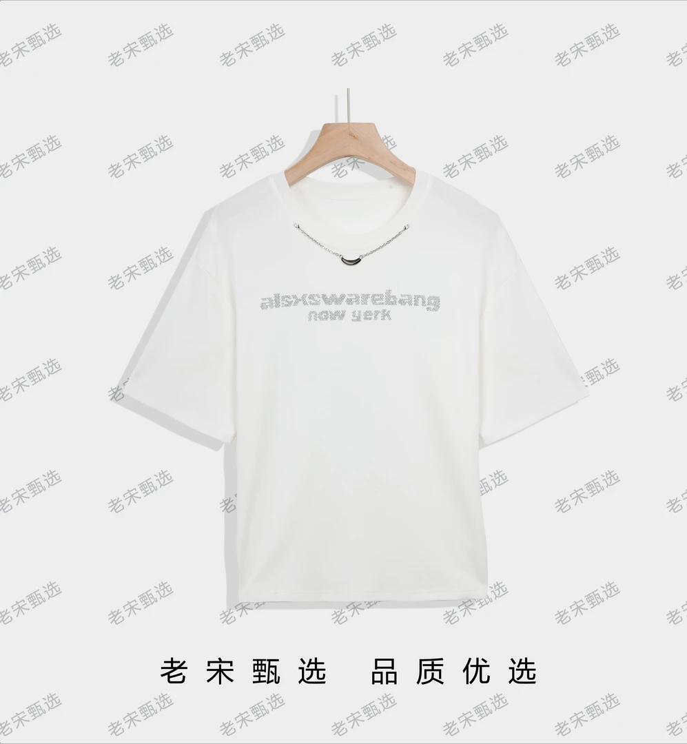 夏季薄款休闲时尚螺纹圆领T恤潮流宽松显瘦气质女士半袖LB0001