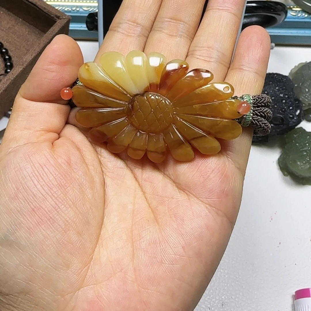 【闪购商品】蛇纹石玉手链未镶嵌凤**飘