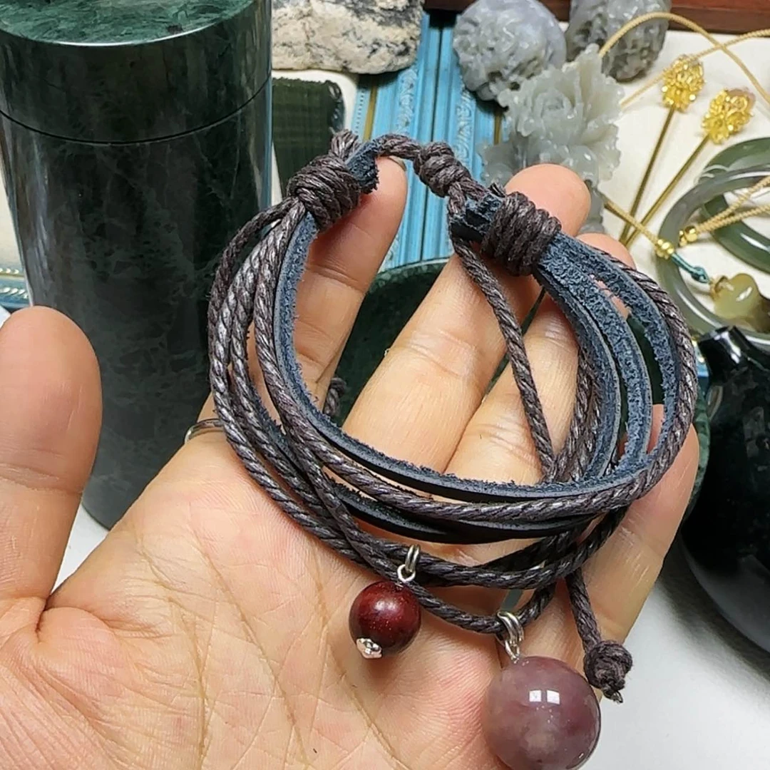 【闪购商品】石英质玉手链未镶嵌