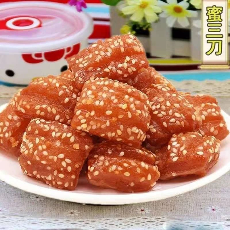 山东特产蜜三刀老式手工传统糕点心油果散装零食正宗