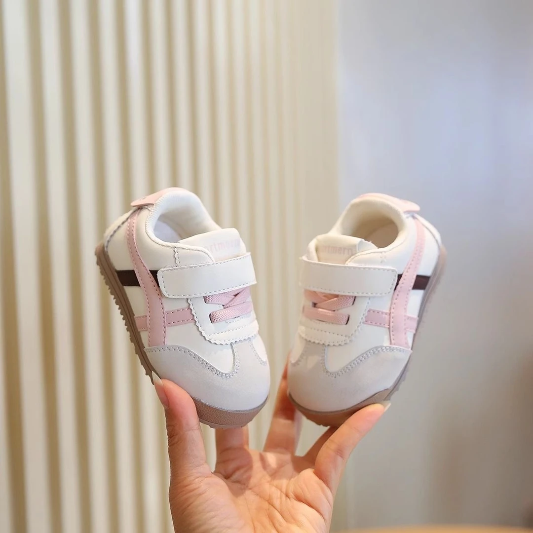 女宝宝机能鞋春秋款软底婴儿学步鞋男宝小童鞋女童运动鞋女宝防滑