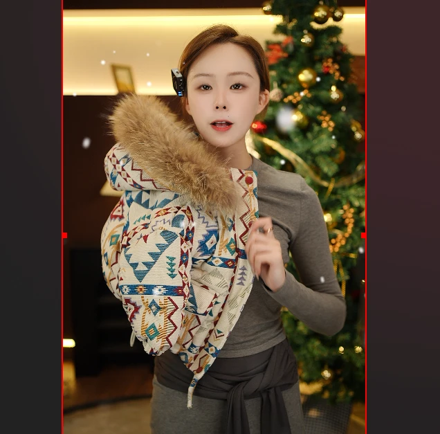 2024冬季新款外套时尚休闲宽松加厚保暖韩版立领百搭羽绒服58302