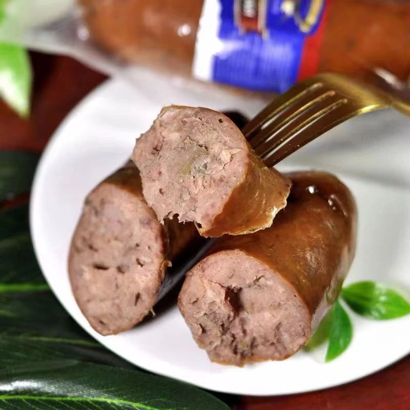 俄式风味国产海之岩鹅肝肠开袋即食下酒菜150g/根