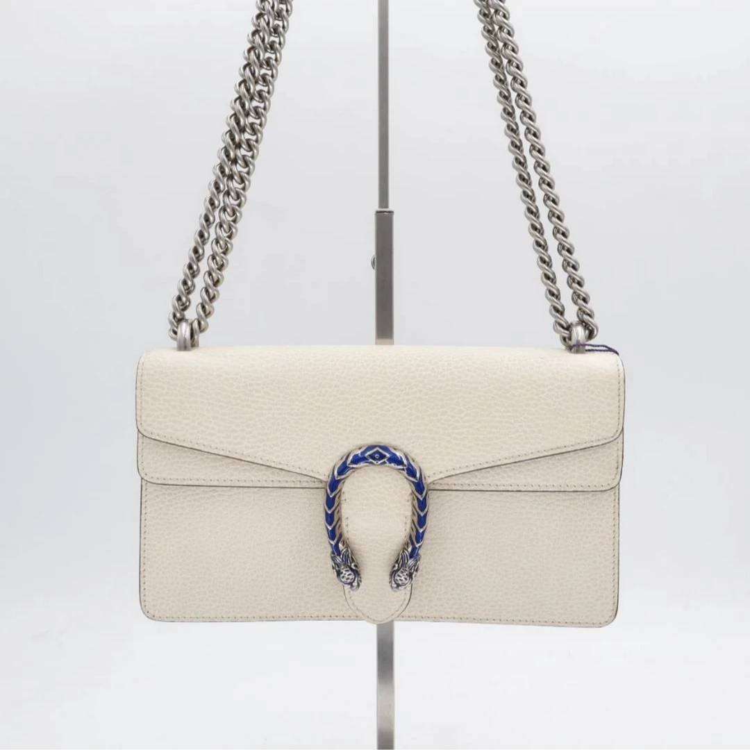 99新 GUCCI/古驰 古驰新款中号白酒神单肩包(D店)
