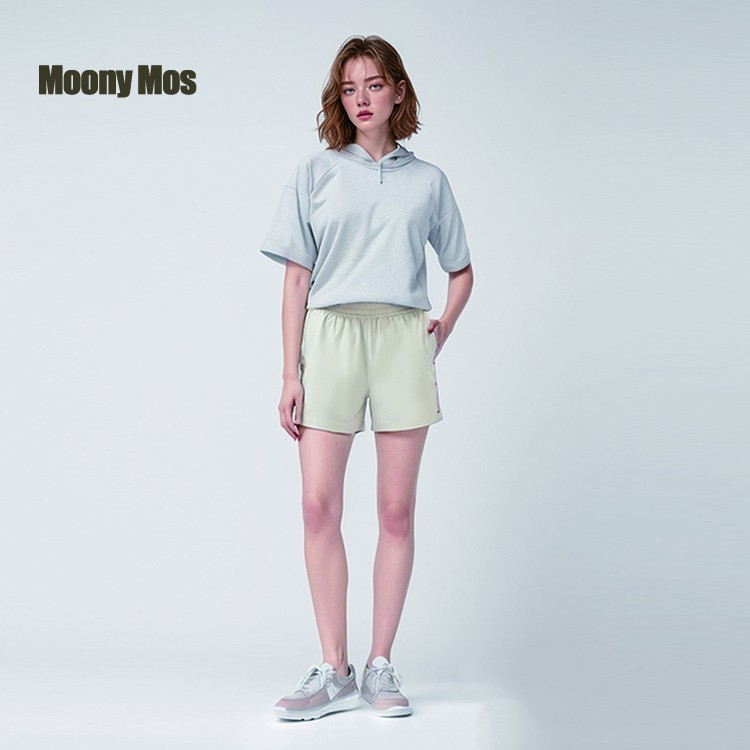 MOONY MOS轻薄三分短裤新款爆款户外凉感mini-A型瑜伽跑步