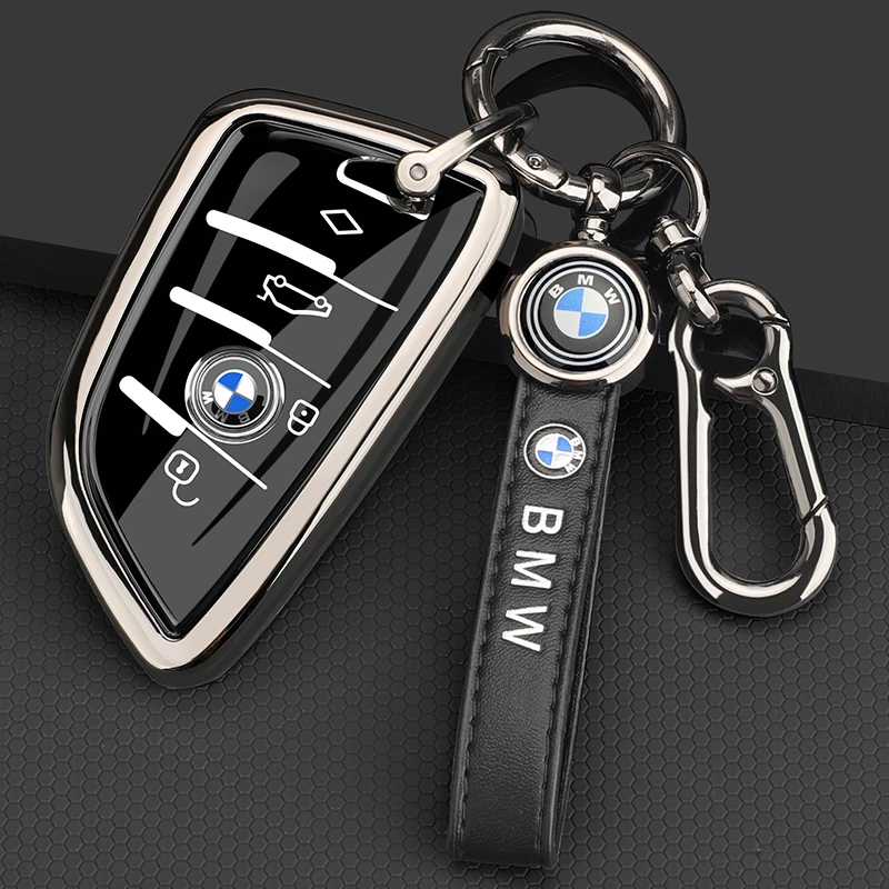 宝马钥匙套3系5系全包x1x2x3x4x5壳刀锋三五系530车i3男ix3金属扣