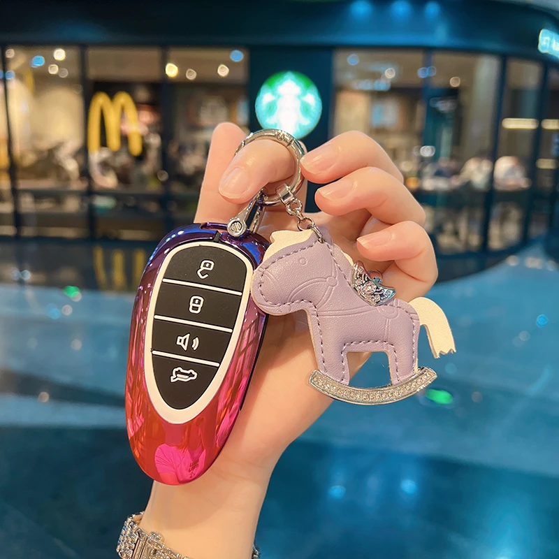 魏牌蓝山钥匙套长城WEY2023款魏派23款蓝山DHT新能源汽车保护壳包