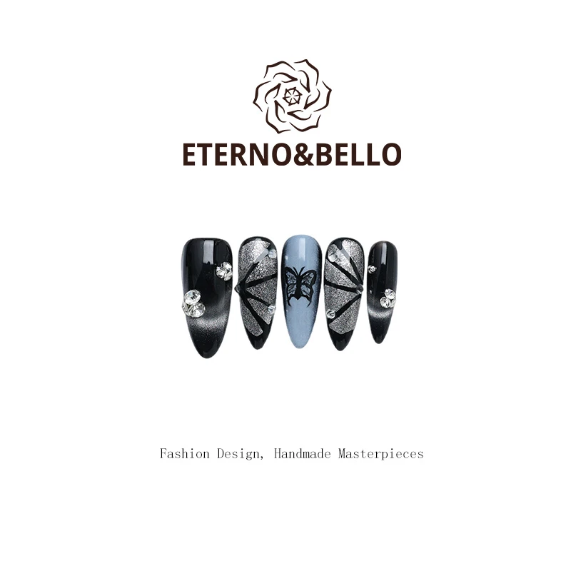 【黑暗精灵】 ETERNO&BELLO气质可拆卸新款手工穿戴甲