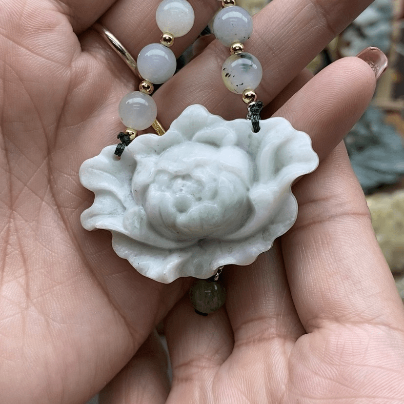 【闪购商品】蛇纹石玉挂件未镶嵌