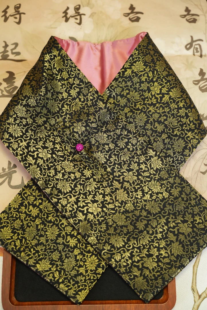 古玺【黑金】上久楷非遗宋锦（不支持退，可换款）秋冬围脖