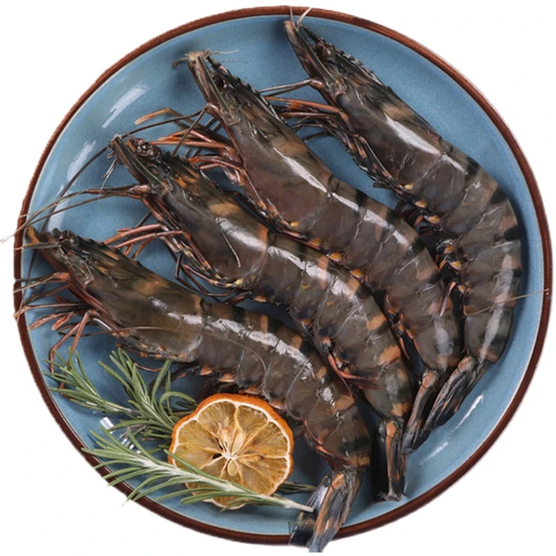 冰冻野生黑虎虾 3斤
