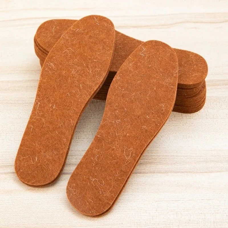 羊毛鞋垫，两面可用，冬天不怕脚冷吸汗鞋垫男士透气软底加绒保暖