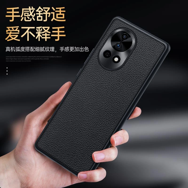 华为nova12手机壳真皮牛皮nova12pro商务nova12u保护nova12活力版