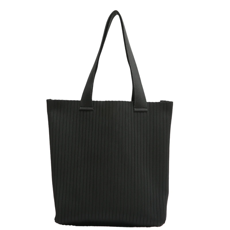 小香风简约经典托特包时尚百搭大学生单肩包通勤ins环保韩版包包