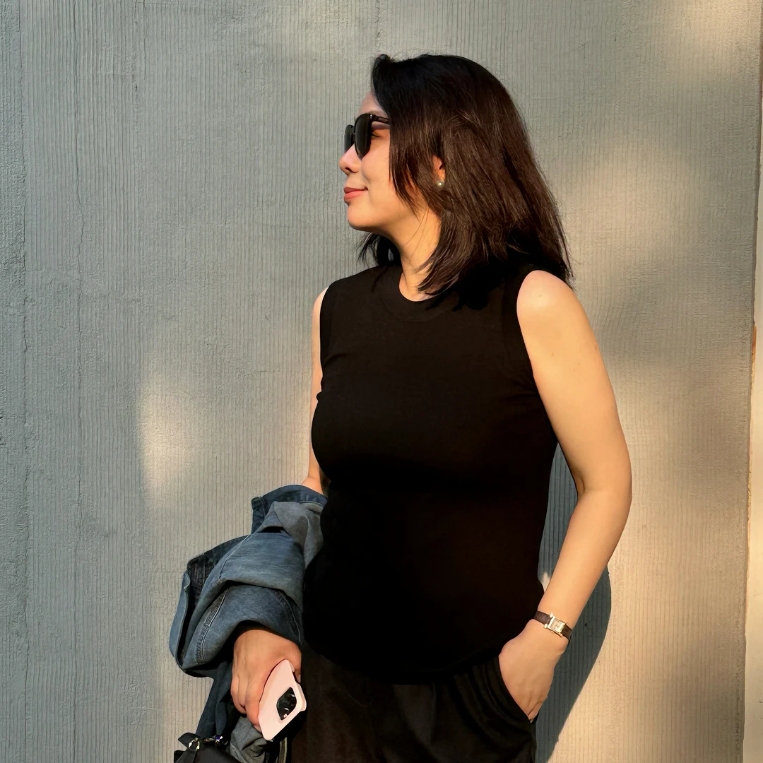 Ms.Qnn“刚需背心”精纺120S细支纯羊毛 弹力羊毛衫背心 37T575 Q姐