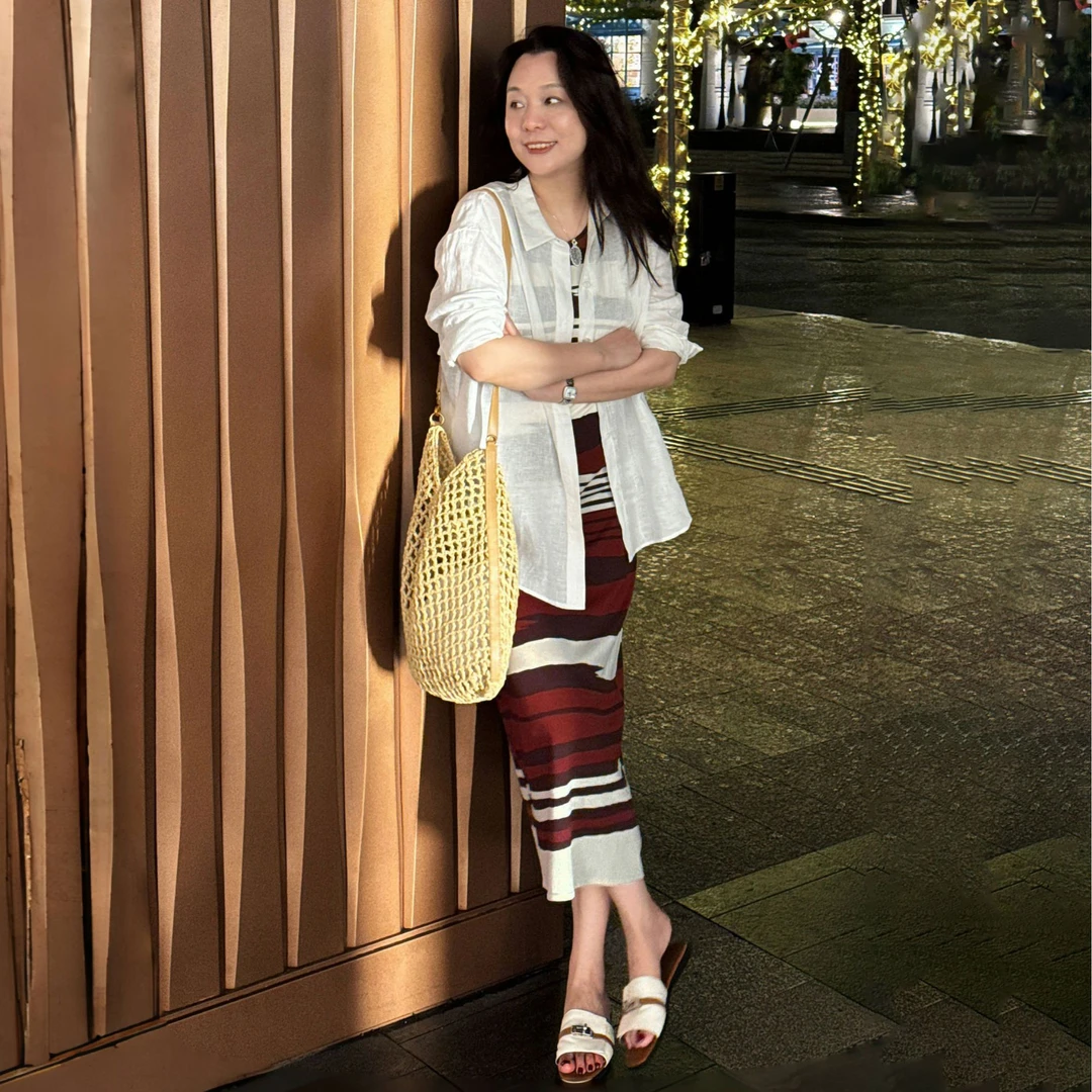 Ms.Qnn“冰萃可可”重工挂毛碰撞出卓尔不群时髦连衣裙 36D1083 Q姐