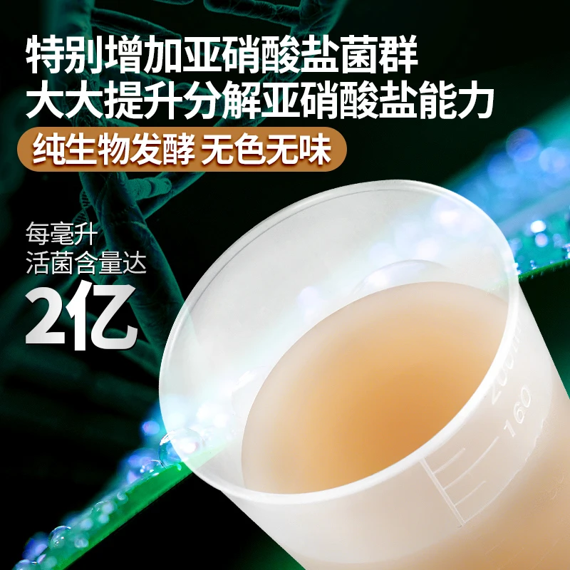喜尊二代硝化细菌鱼缸养鱼用消化细菌水族净水剂水质稳定剂硝化菌