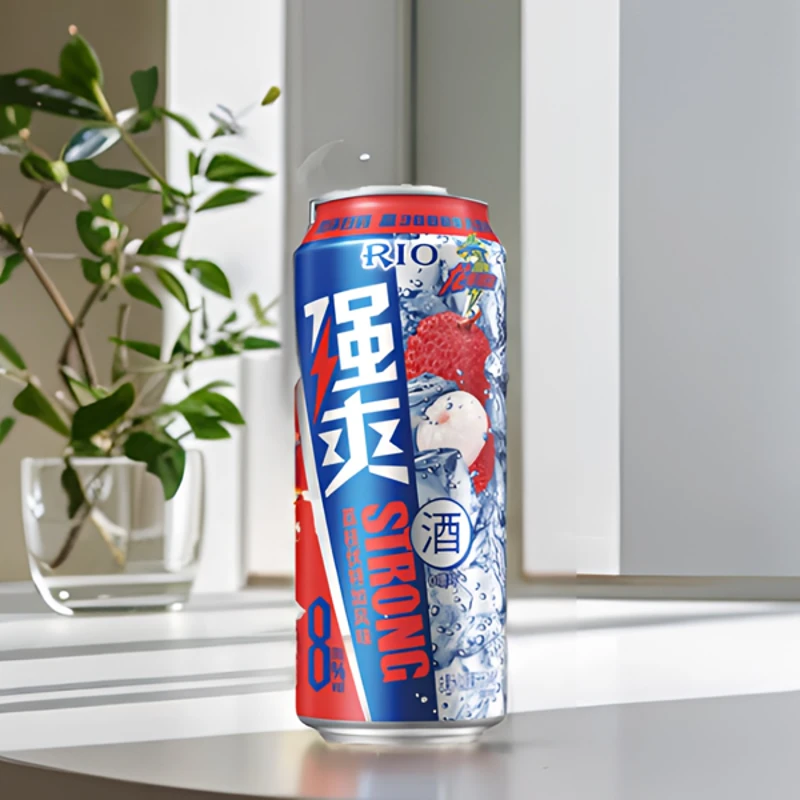 锐澳(RIO) 强爽8度荔枝口味鸡尾酒 330ml/罐