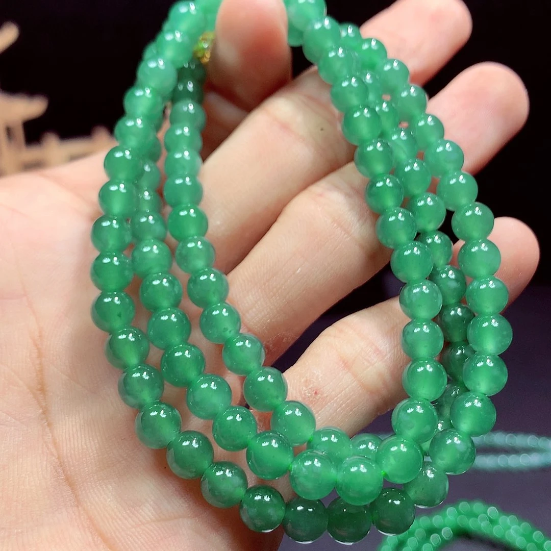 【闪购商品】翡翠手链未镶嵌天然A货翡翠