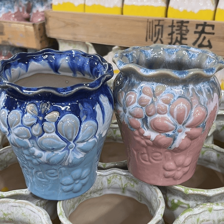 陶瓷20CM以下陶瓷花盆特价上新