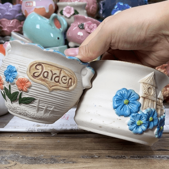 陶瓷20CM以下陶瓷花盆特价上新