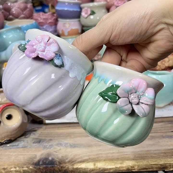 陶瓷20CM以下陶瓷花盆特价上新