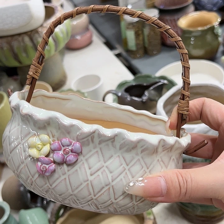 陶瓷20CM以下陶瓷花盆特价上新