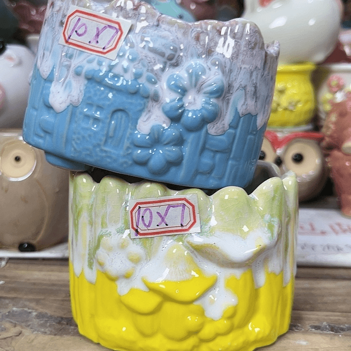 陶瓷20CM以下陶瓷花盆特价上新