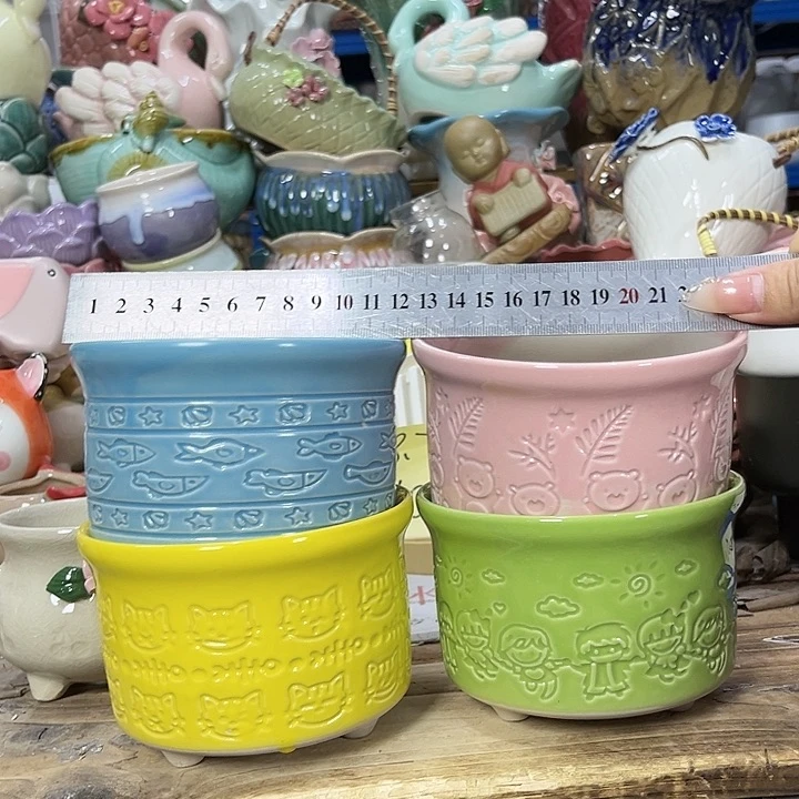 陶瓷20CM以下陶瓷花盆特价上新