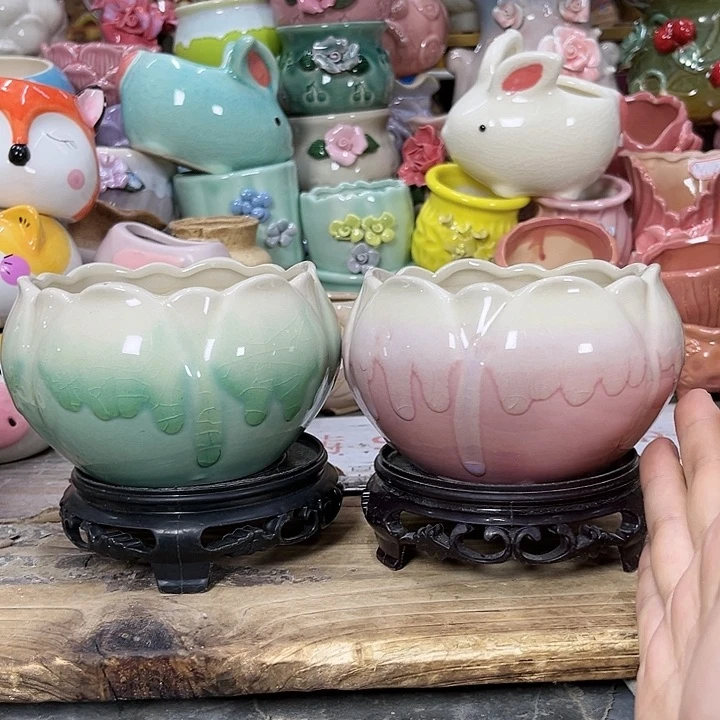 陶瓷20CM以下陶瓷花盆特价上新