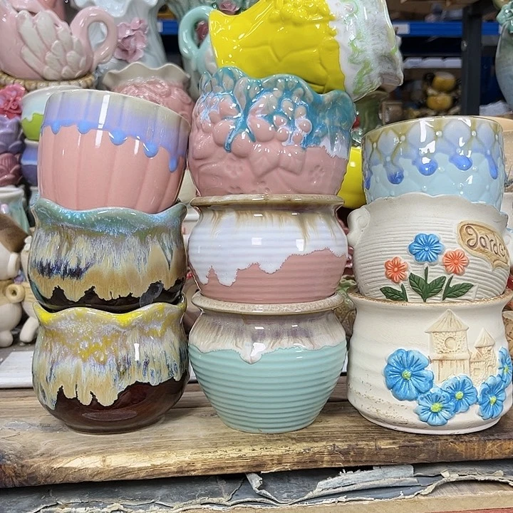 陶瓷20CM以下陶瓷花盆特价上新