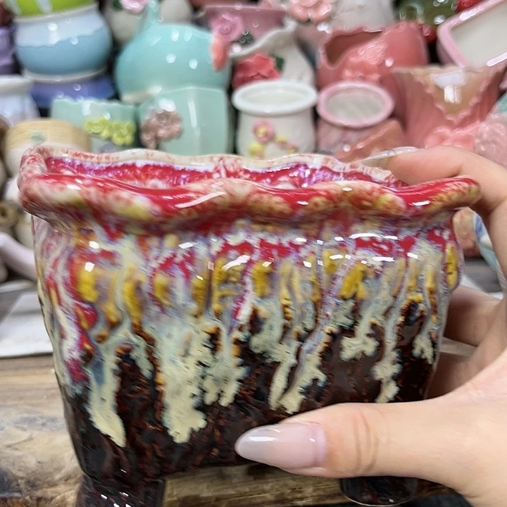 陶瓷20CM以下陶瓷花盆特价上新