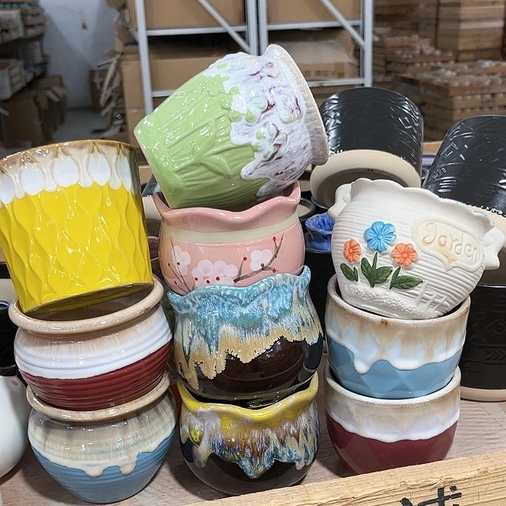 陶瓷20CM以下陶瓷花盆特价上新