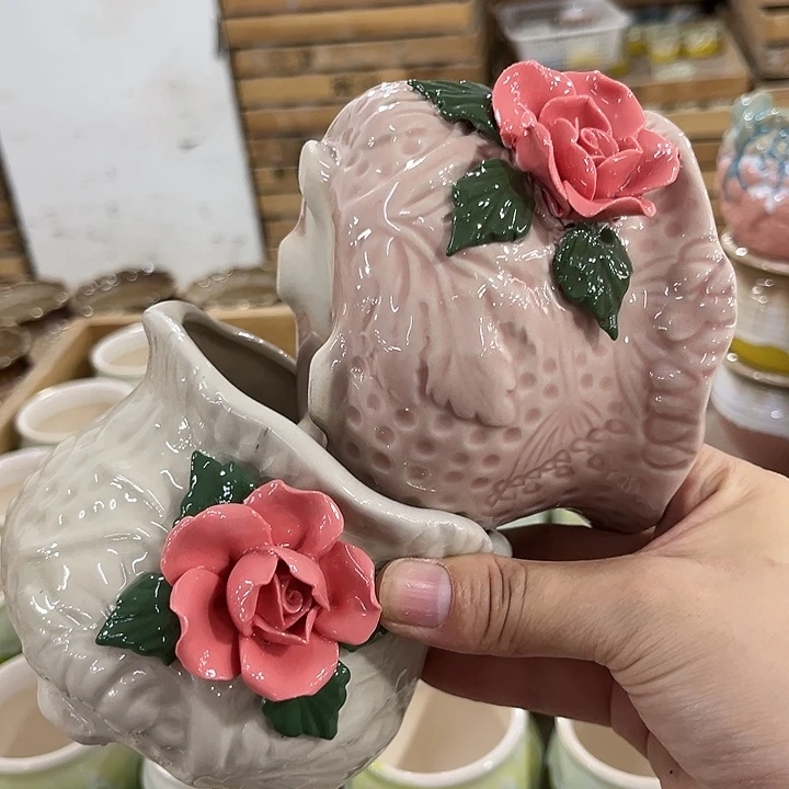陶瓷20CM以下陶瓷花盆特价上新