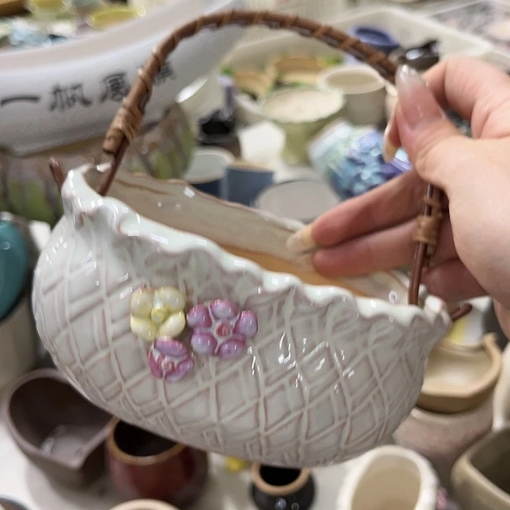 陶瓷20CM以下陶瓷花盆特价上新