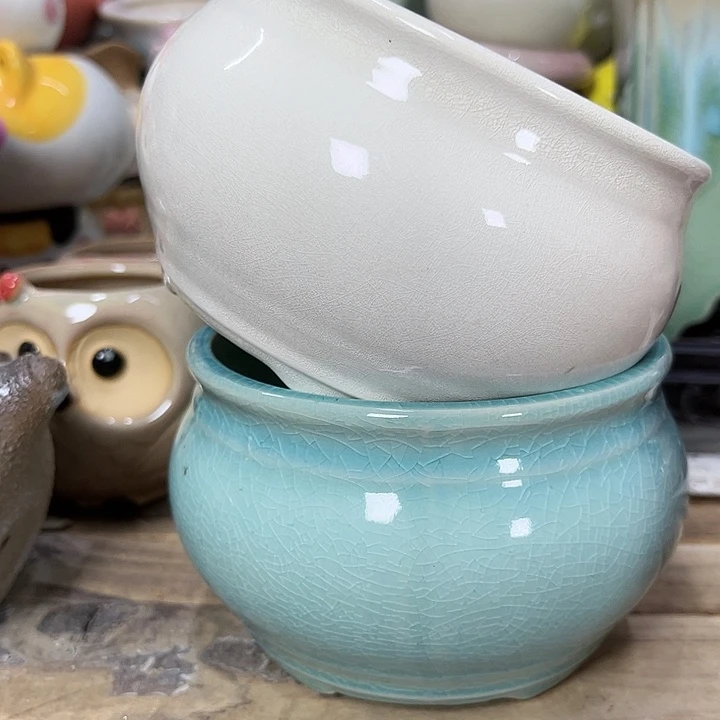 陶瓷20CM以下陶瓷花盆特价上新