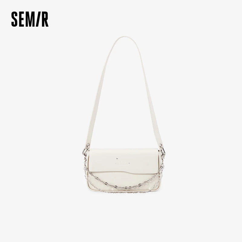 森马包包小方包女新款极星系列女包简约时尚斜挎包通勤单肩包