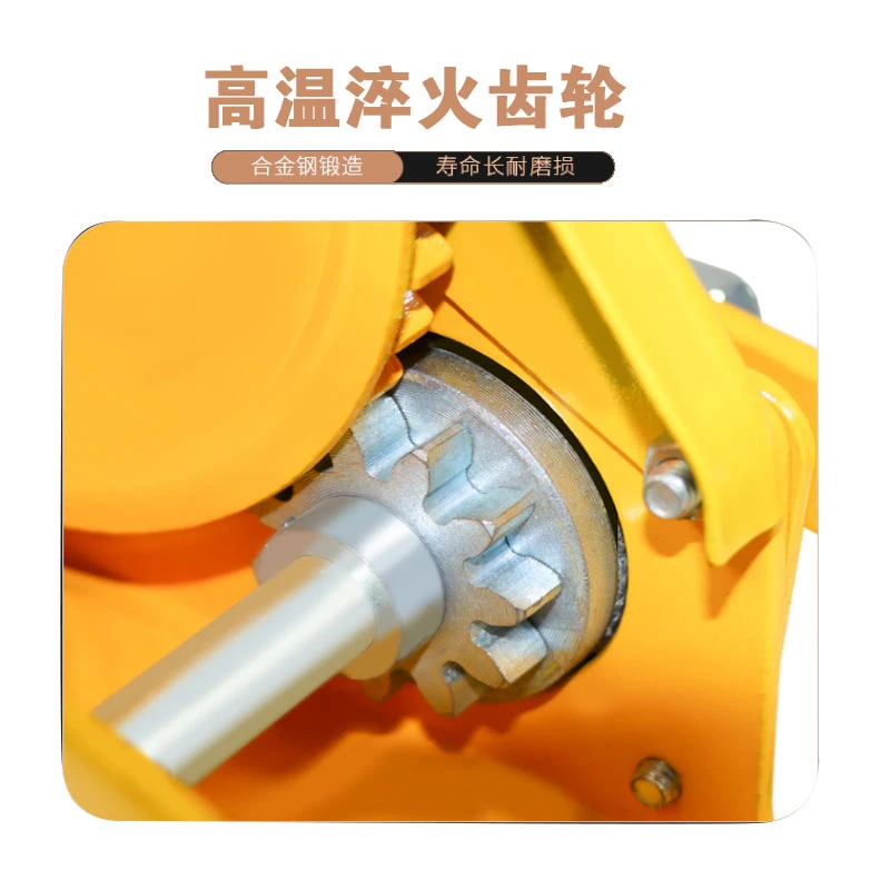手摇绞盘手动卷扬机双向自锁升降家用小型提升机钢丝绳绞车牵引机